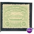 British Solomon Islands 1907 5d Emerald Green M...