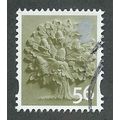 ENGLAND 56P 'OAK TREE' (EN14) FINE USED (EBID38...