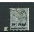natal stamps victoria sg105 sg 105 used