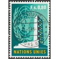 United Nations, 0,80 Value. Post Mark Geneva. F...
