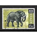KENYA 1971 1s.30 AFRICAN ELEPHANT SG 30 FINE USED#