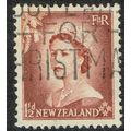New Zealand 1953 Definitive Issue 1½d Brown Lak...
