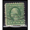 Used 543 1c George Washington Barely Clears K3501