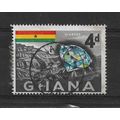 Ghana.SG219 4d Diamond and Mine.Fine Used.Nov21