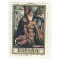 Spain 1970 - 6p multi - Dia del Sello. Luis de Morales (El Divino) - used