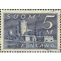 FINLAND, Olavinlinna stronghold, blue 1930, 5M