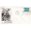 Delaware United States 1976 State Flags FDC Was...