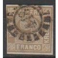Mi: 11 Used 1862 Cat € 20.00 bavaria
