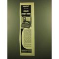 1953 Marshall's Photo-Oil Colors Ad - Low Cost Color