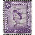 ISLE OF MAN, Queen Elizabeth II, violet 1968, 3...