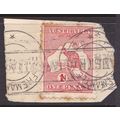 Australia 1913 1d Red Kangaroo "FIRST WATERMARK...