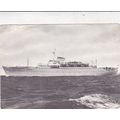 M/V Victoria Postcard posted 1962 creases