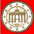 NORDIC GOLD (2007-2023): GERMANY ★ 20 EURO CENT...