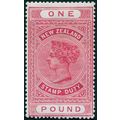 New Zealand 1913 £1 rose-carmine Perf 14½x14 Po...