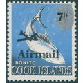 Cook Islands 1966 7d on 8d Long-tailed Tuna Air...