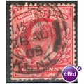 GB stamps 1902-10 KEV11 - 1d SG219 Bromley 3