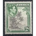 Jamaica 1938 SG124 2d Grey & Green Mounted Mint...