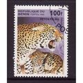 BENIN 1995 BIG CATS AND THERE YOUNG SG1336 100F...