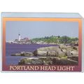 ME Portland Lighthouse Postcard Portland Head L...