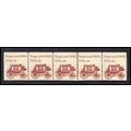 1898A 4c Stagecoach Fine MNH Dry Gum PNC 3/5 QA...