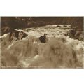 Wales BETTWS Y COED Swallow Falls Postcard (Jud...