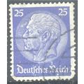 Germany 1934 - 25pf blue - President Von Hinden...