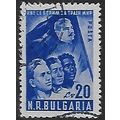 Mi 754 (ʘ): 20 L. ultramarine Second National P...