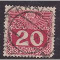 Austria Postmark Krakow 1914 Postage Due 20h VGC