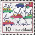GERMANY, ROAD, Child Safety, white 1997, 10pf, #3