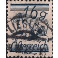AUSTRIA, Sheaf of Corn, blue 1925, 16 groschen