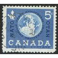 Canada 1959 10th Anniversary of NATO 5c Ultrama...