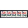 2280a 25c U.S. Flag Very Fine MNH PNC 14/5 KA9164