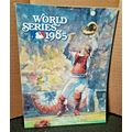 1985 World Series Official Baseball Program Roy...