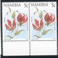 Namibia 1997 - 5c Gloriosa superba x 2 - mint