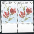 Namibia 1997 - 5c Gloriosa superba x 2 - mint