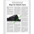 Pimp Hall Barn Chingford Essex - 1988 Article