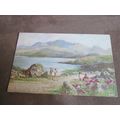1940s Postcard - Tramping in Erin's Isle / Eire...