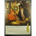 1960 White Horse Scotch Ad - Hospitality began with White Horse of course