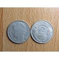 France Republic 1948 2 Francs Coin