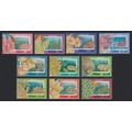 Niue Corals 10v 1996 MNH SG#807-816