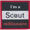 Scout Badge UK - Im a Scout Millionaire 1990 (C1)