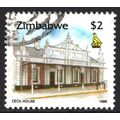 ZIMBABWE 1995: CECIL HOUSE - $2 USED (G20)