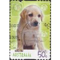 AUSTRALIA, DOGS, Labrador puppy, s/a, green 200...