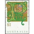 AUSTRALIA, CHRISTMAS, Peace, illuminated, green...