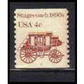 Used 1898A 4c Stagecoach Fine CNS 3 PA5492