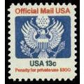 O129 13c Eagle Fine MNH G0569