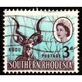 Africa Southern Rhodesia 1964 Queen Elizabeth I...
