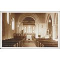 SUPERB R.P.POSTCARD INTERIOR OF THE CHURCH AMBE...
