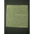 1900 Post Grape-Nuts Cereal Ad - A hard worker