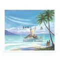 british solomon islands sgms860 sg ms860 mnh canoe